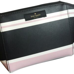 Kate Spade Small Eady Grove Street Classic Stripe Cosmetic Case